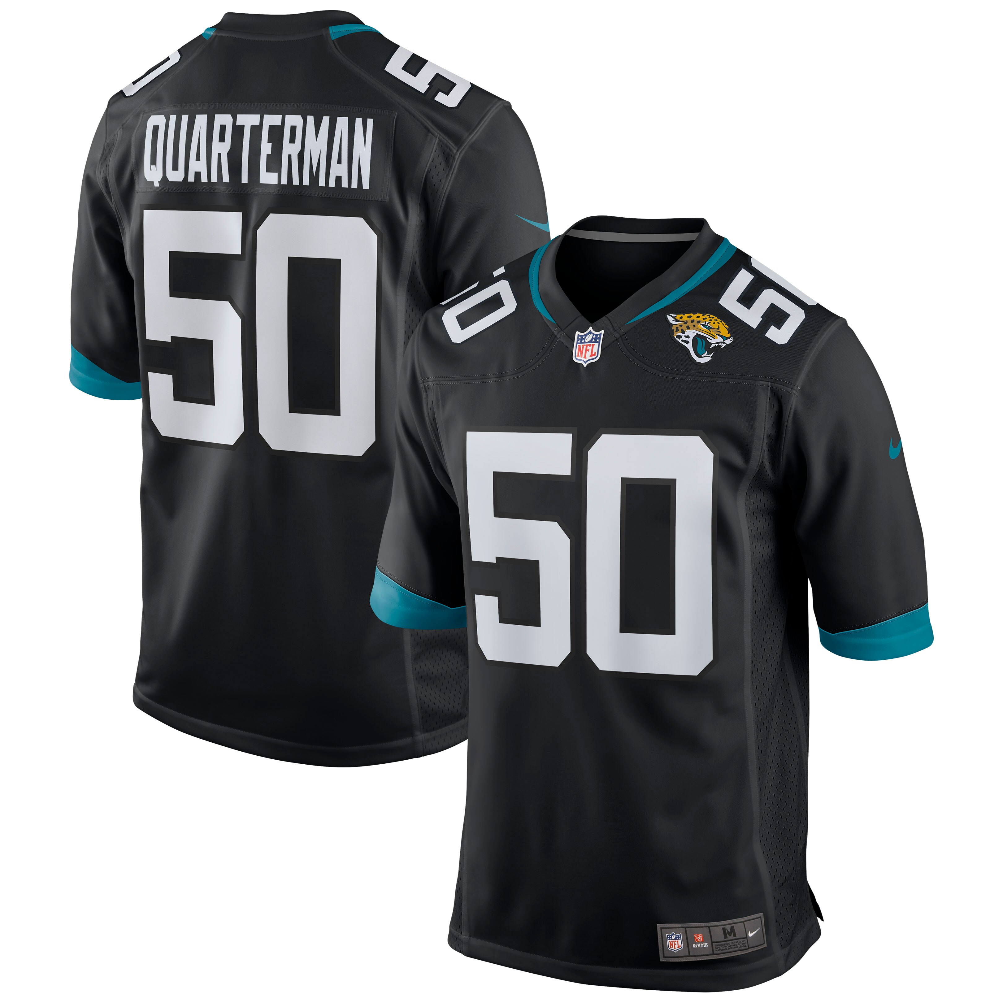 Shaquille Quarterman Jacksonville Jaguars Nike Game Jersey   Black
