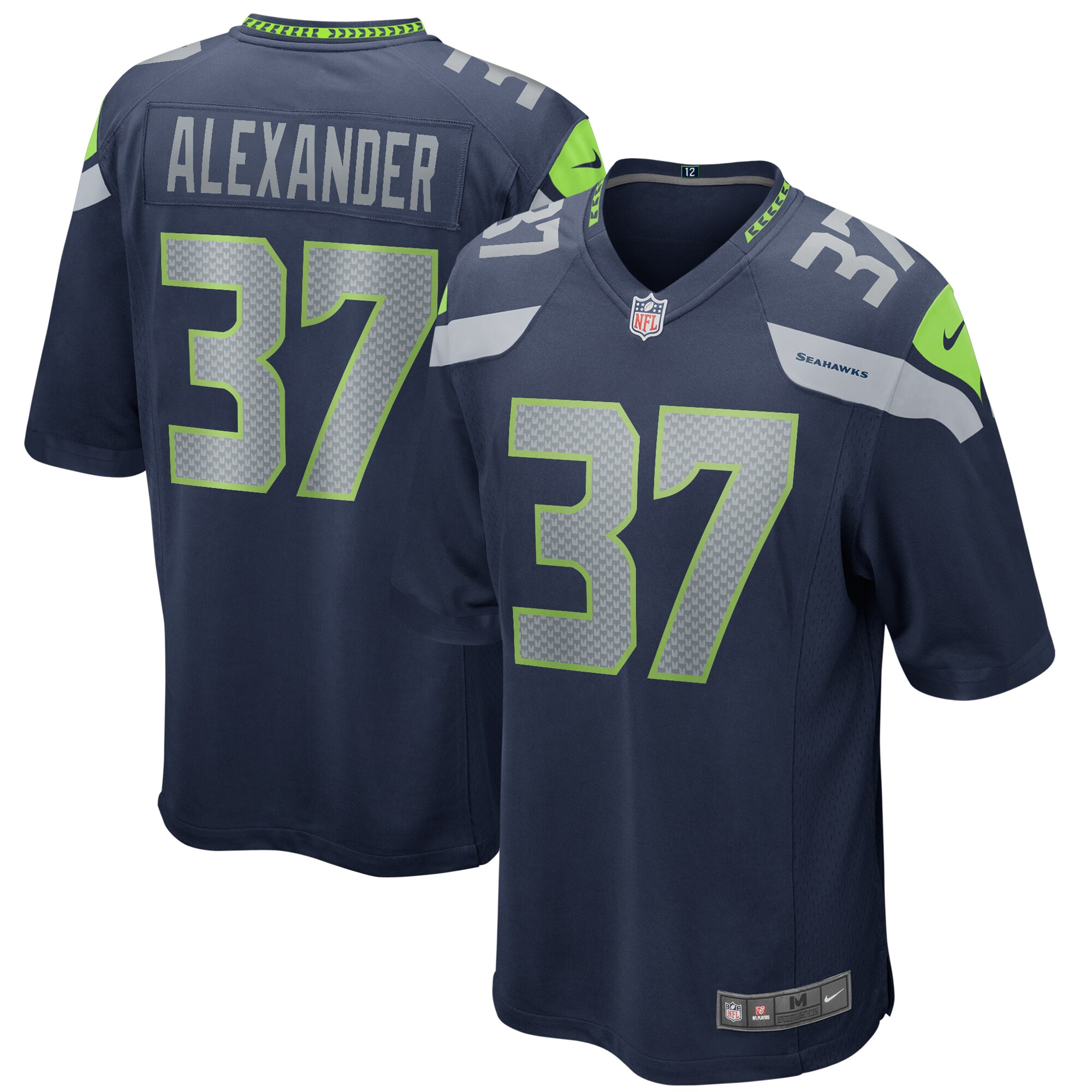 Shaun Alexander Seattle Seahawks Nike Game Retired Player Jersey   College Navy