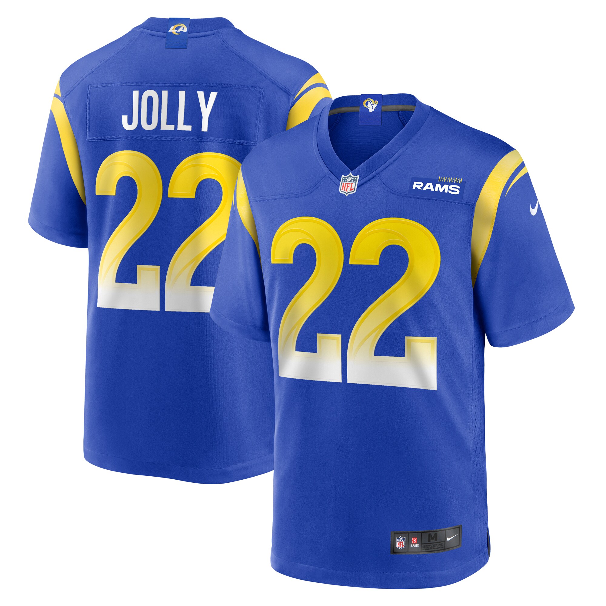 Shaun Jolly Los Angeles Rams Nike Home Game Jersey   Royal