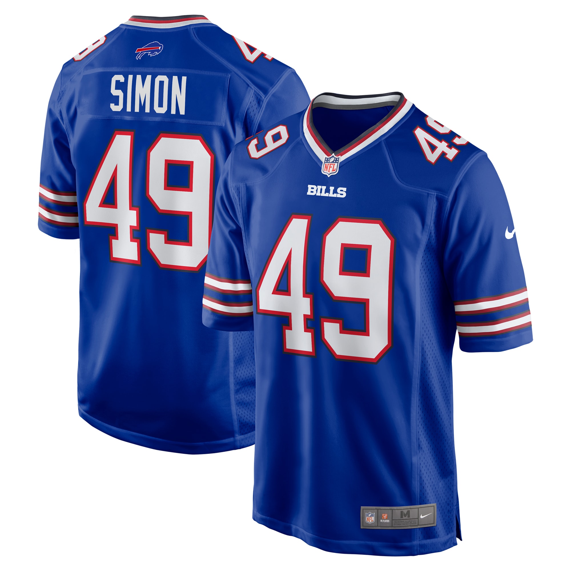 Shayne Simon Buffalo Bills Nike Game Jersey   Royal