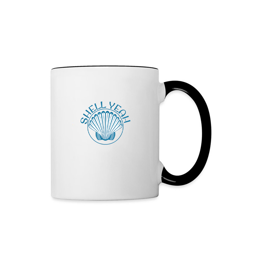 Shell Yeah Funny Beach Seashell Mug