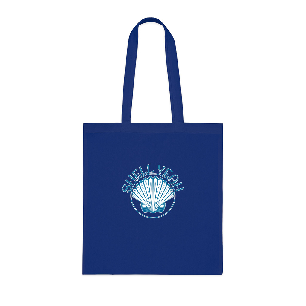 Shell Yeah Funny Beach Seashell Tote Bag