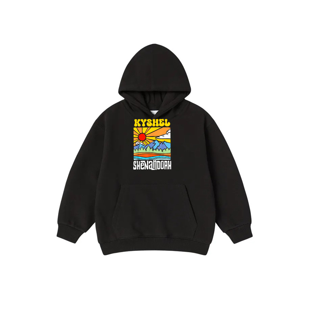 Shenandoah National Park Artistic Nature Mountains Vintage Hoodie