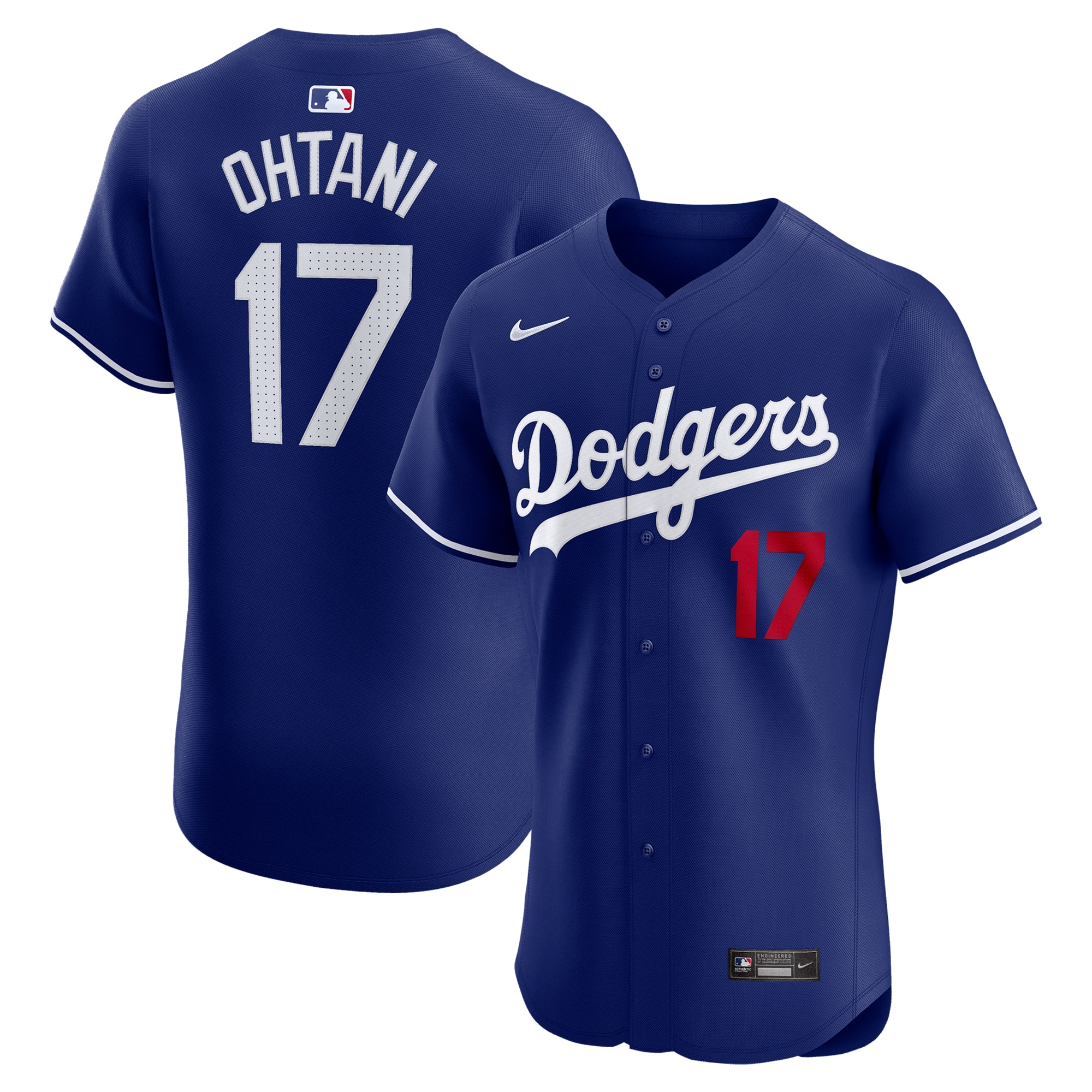 Shohei Ohtani Los Angeles Dodgers Nike Alternate Elite Jersey - Royal