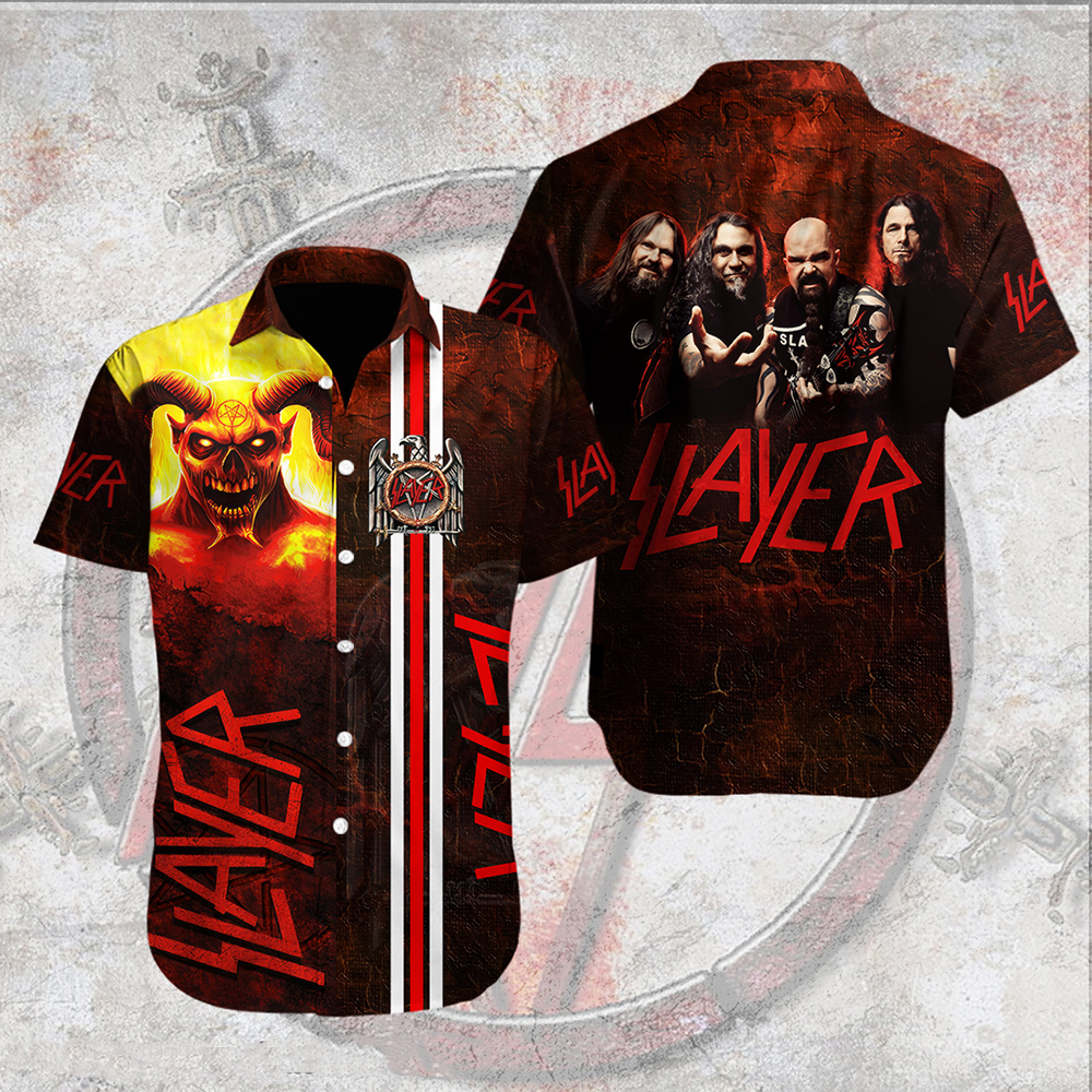 Slayer Music Hawaiian Shirt Gifts For Fans