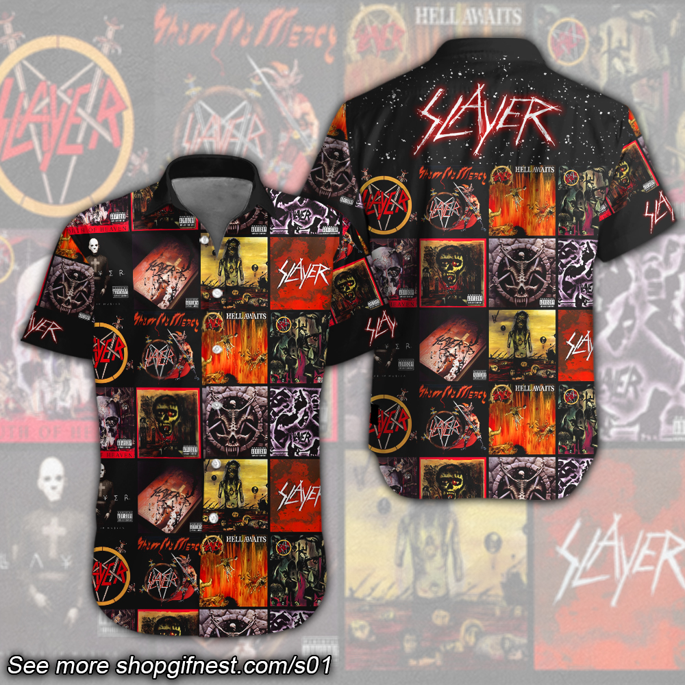 Slayer Music Hawaiian Shirt Gifts For Fans