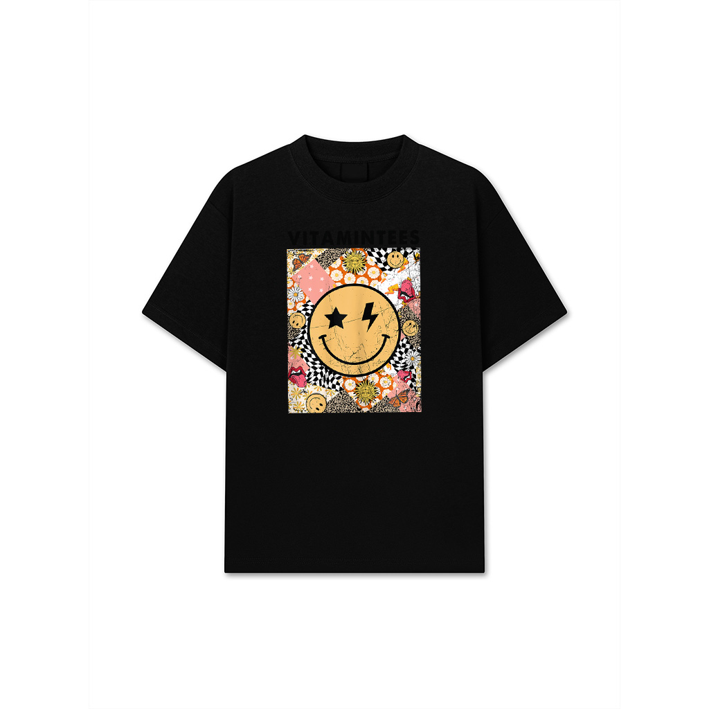 Smile  Retro And Trendy Graphic Vintage Smile T-Shirt