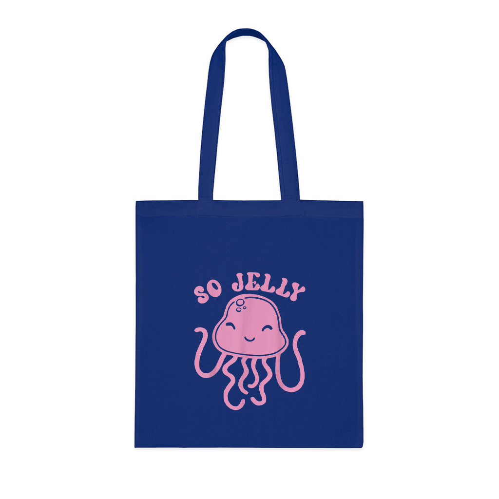 So Jelly Sea Jellies Jellyfish Tote Bag