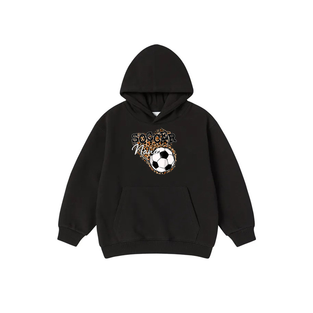 Soccer Nana Leopard Mother's Day Hoodie