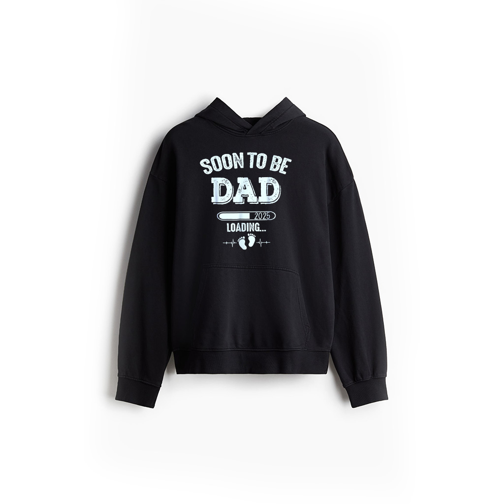 Soon To Be Daddy 2025 Funny First Time Dad Father's Day Hoodie