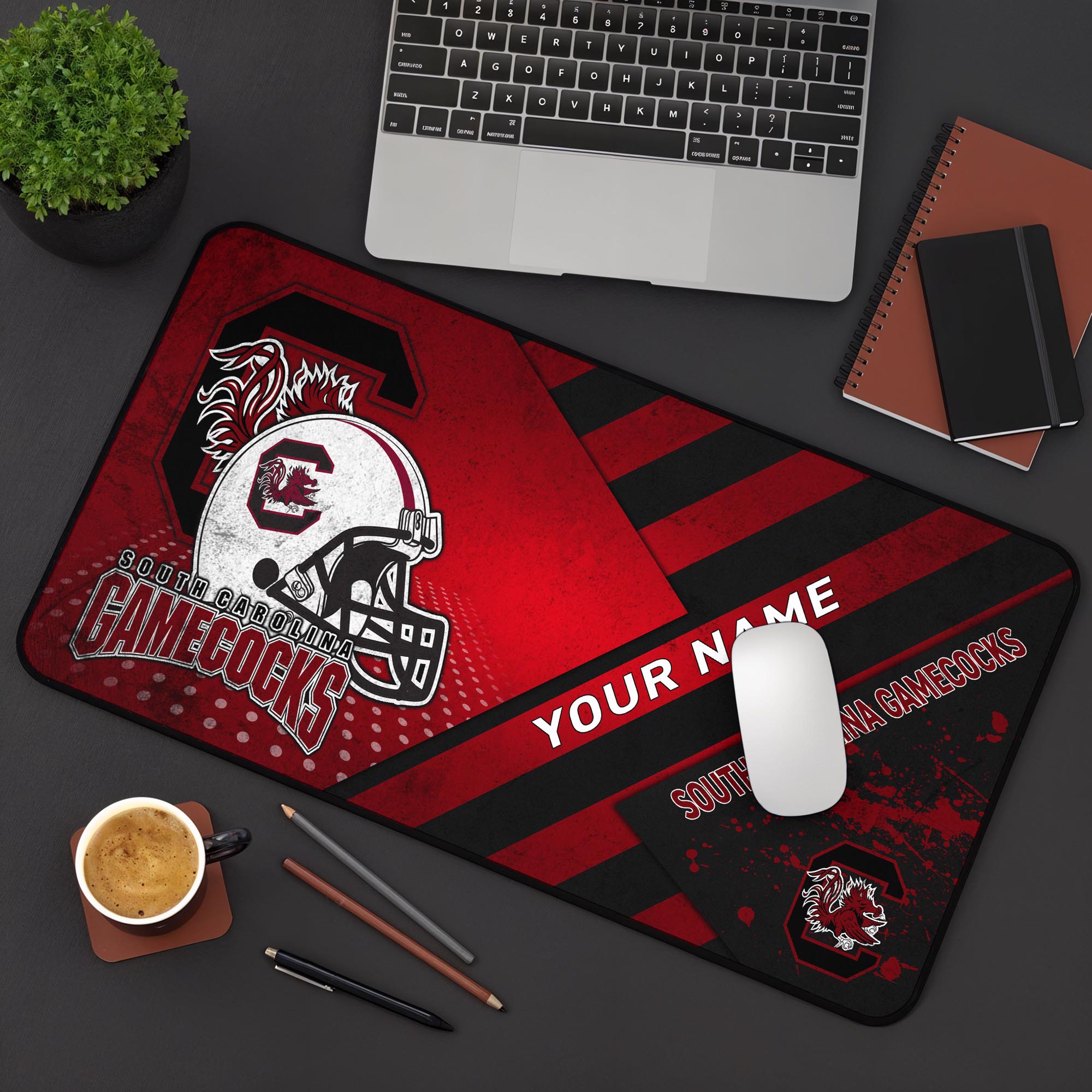South Carolina Gamecocks 2025 Version Mouse Pad Custom Printed, Sport Team Mouse Pad, Sport Gift For Fans
