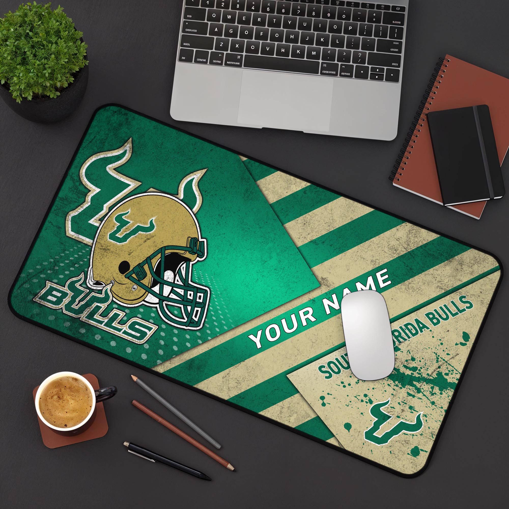 South Florida Bulls 2025 Version Mouse Pad Custom Printed, Sport Team Mouse Pad, Sport Gift For Fans