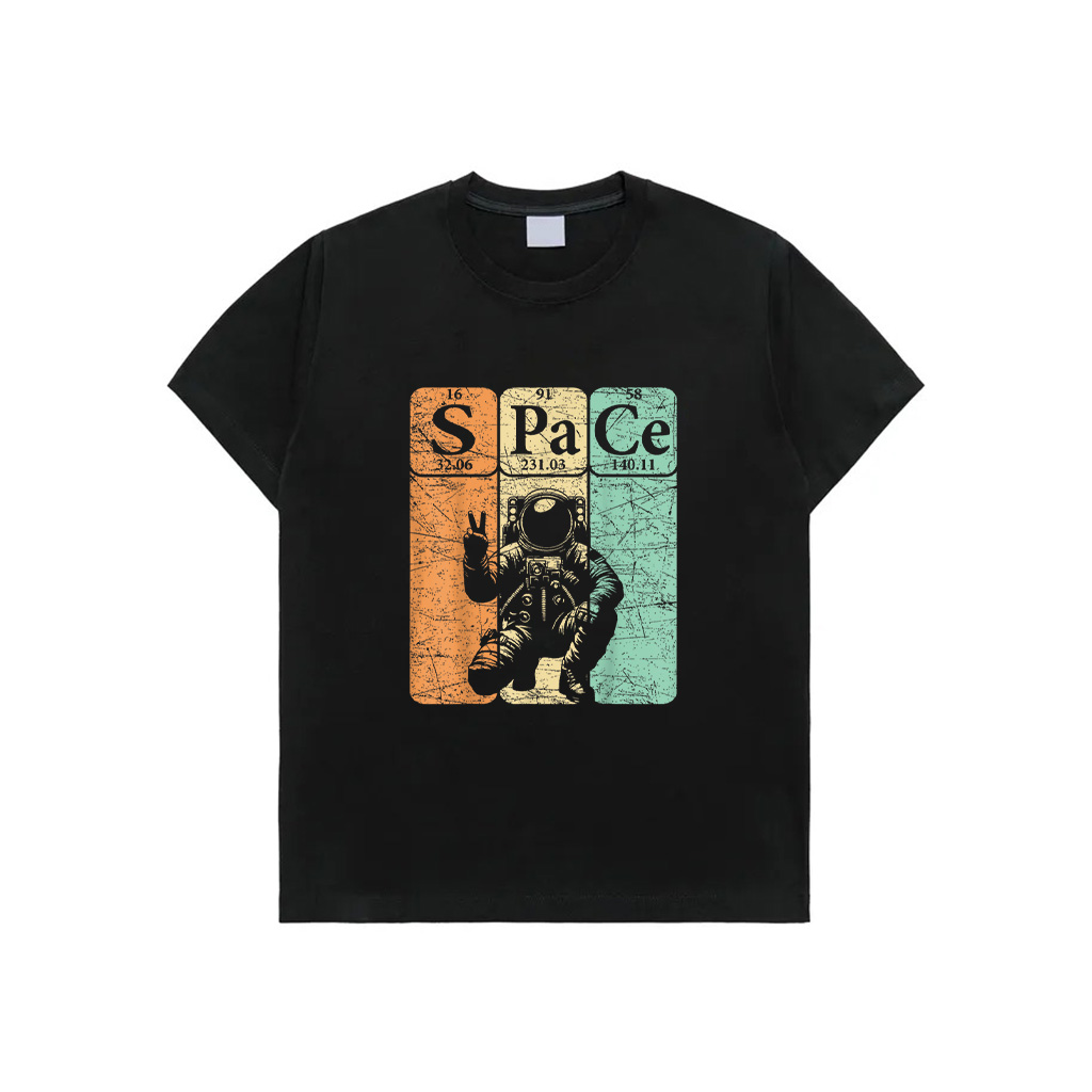 Space Periodic Table Elements Outer Space Nerd T-Shirt