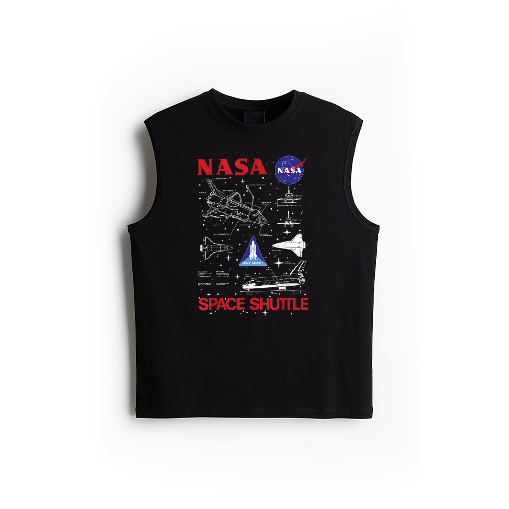 Space Shuttle Schematic Blue Print Tank Top