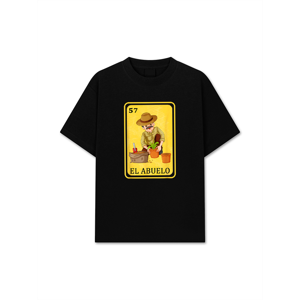 Spanish Mexican Bingo Funny Gifts El Abuelo T-Shirt