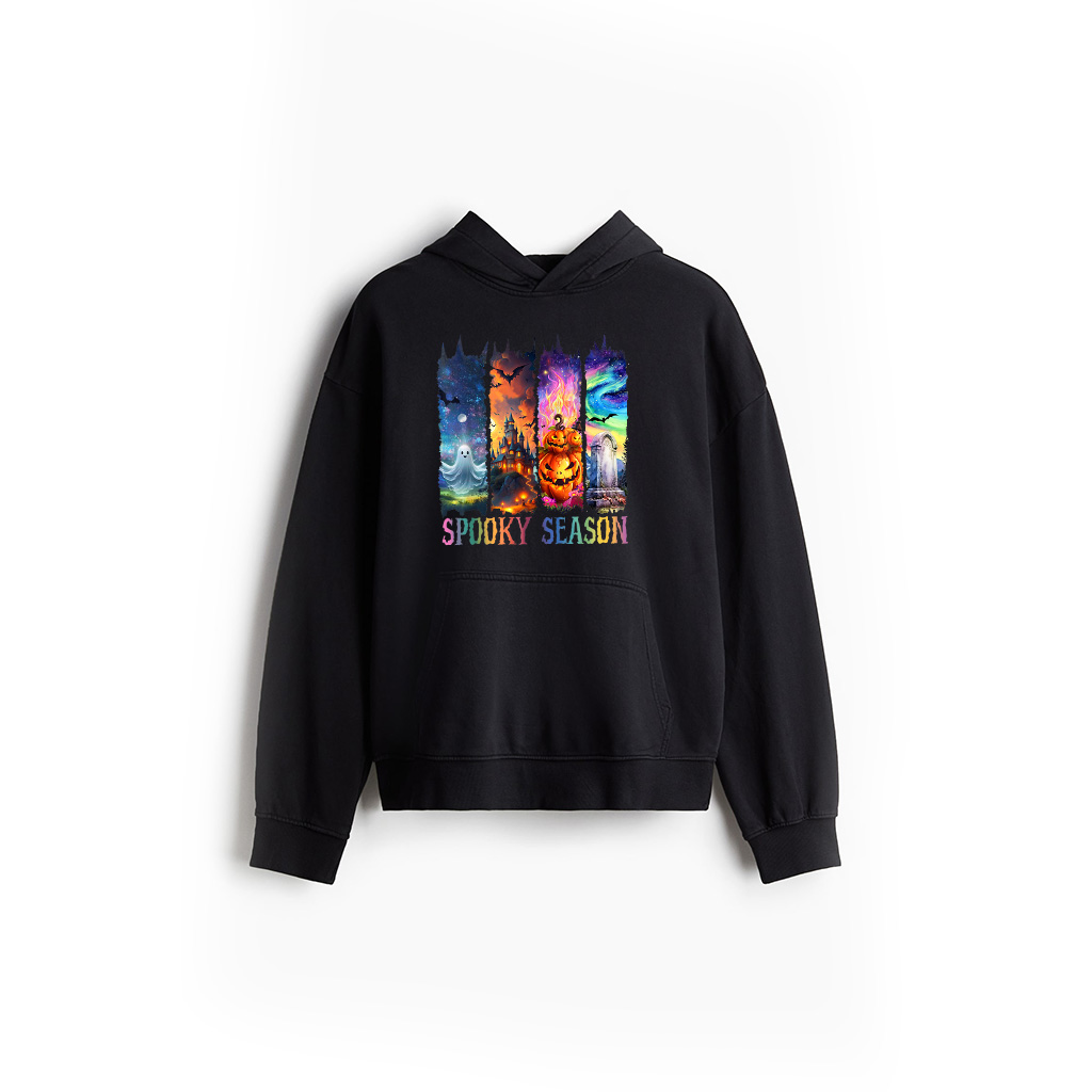 Spooky Season Vintage Halloween Ghost For Men, Women Hoodie