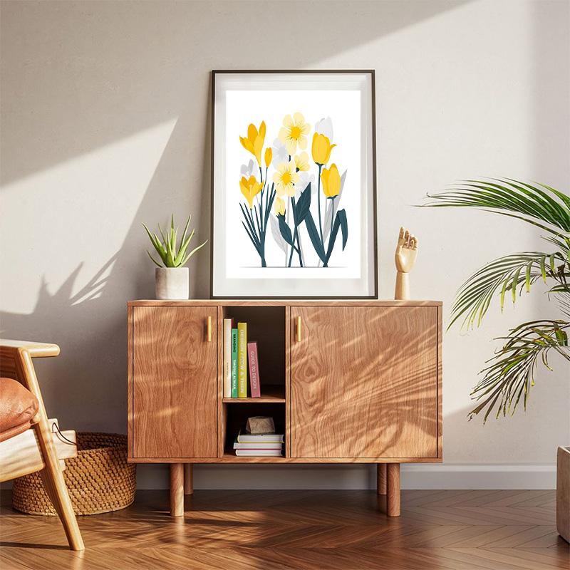 Spring Flower Concept Poster