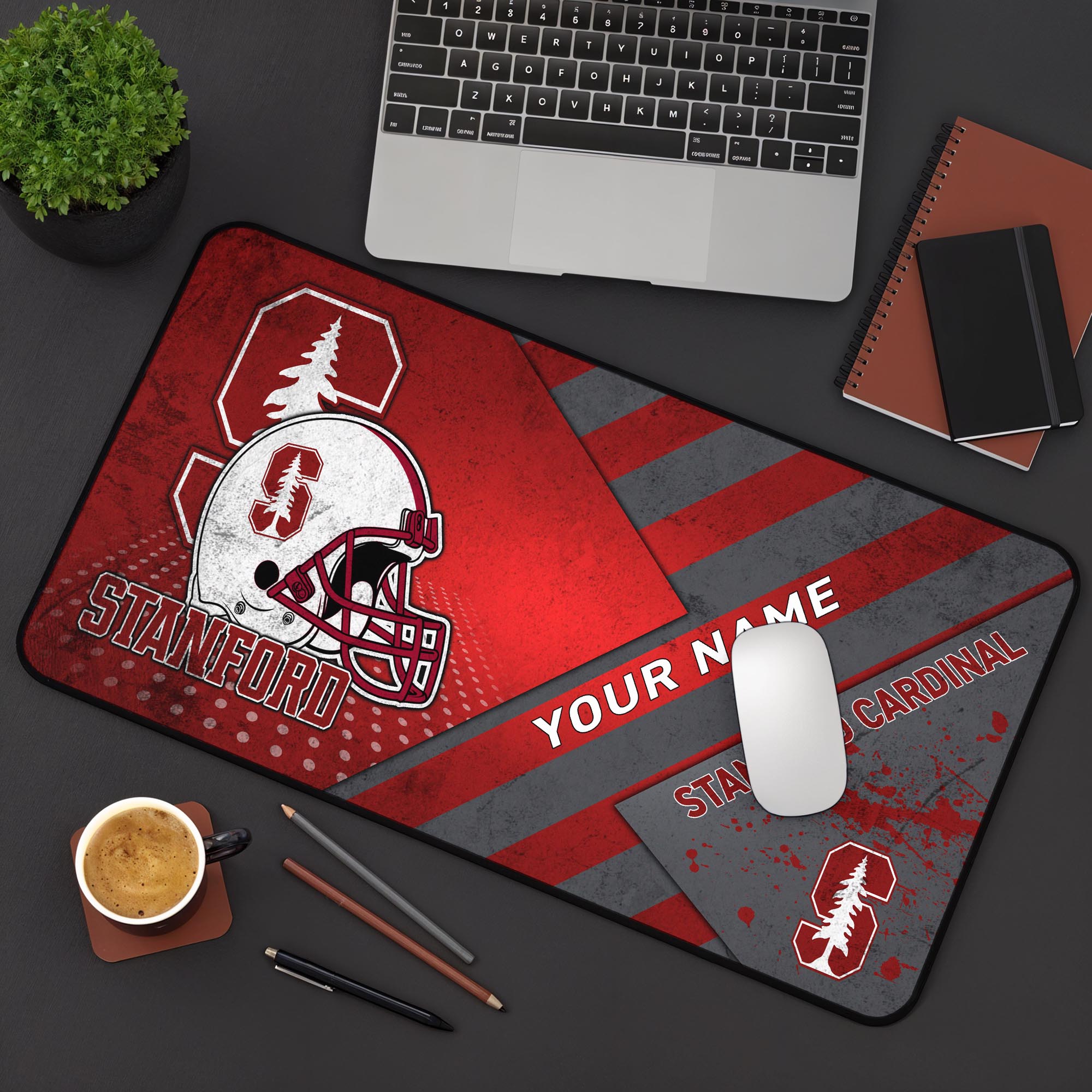 Stanford Cardinal 2025 Version Mouse Pad Custom Printed, Sport Team Mouse Pad, Sport Gift For Fans