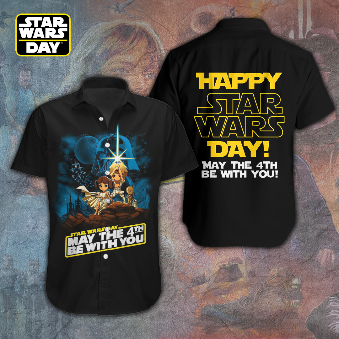 Star Wars Movies Hawaiian Shirt Gifts For Fans