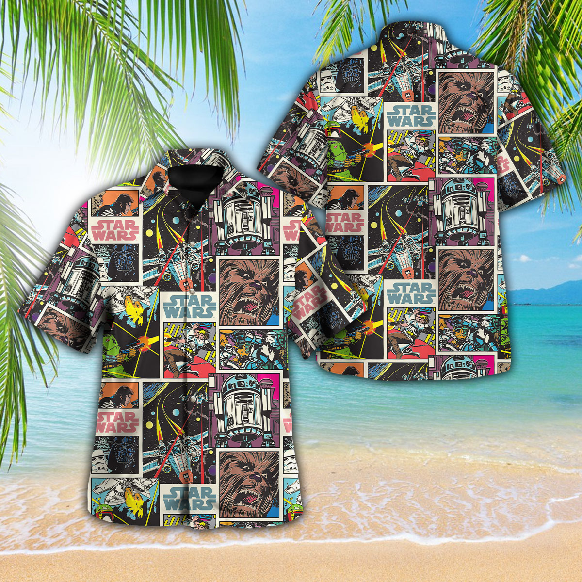 Star Wars Movies Hawaiian Shirt Gifts For Fans