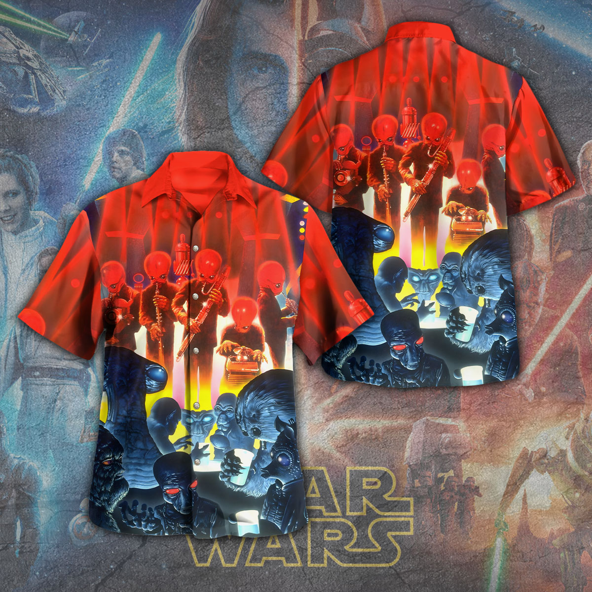 Star Wars Movies Hawaiian Shirt Gifts For Fans