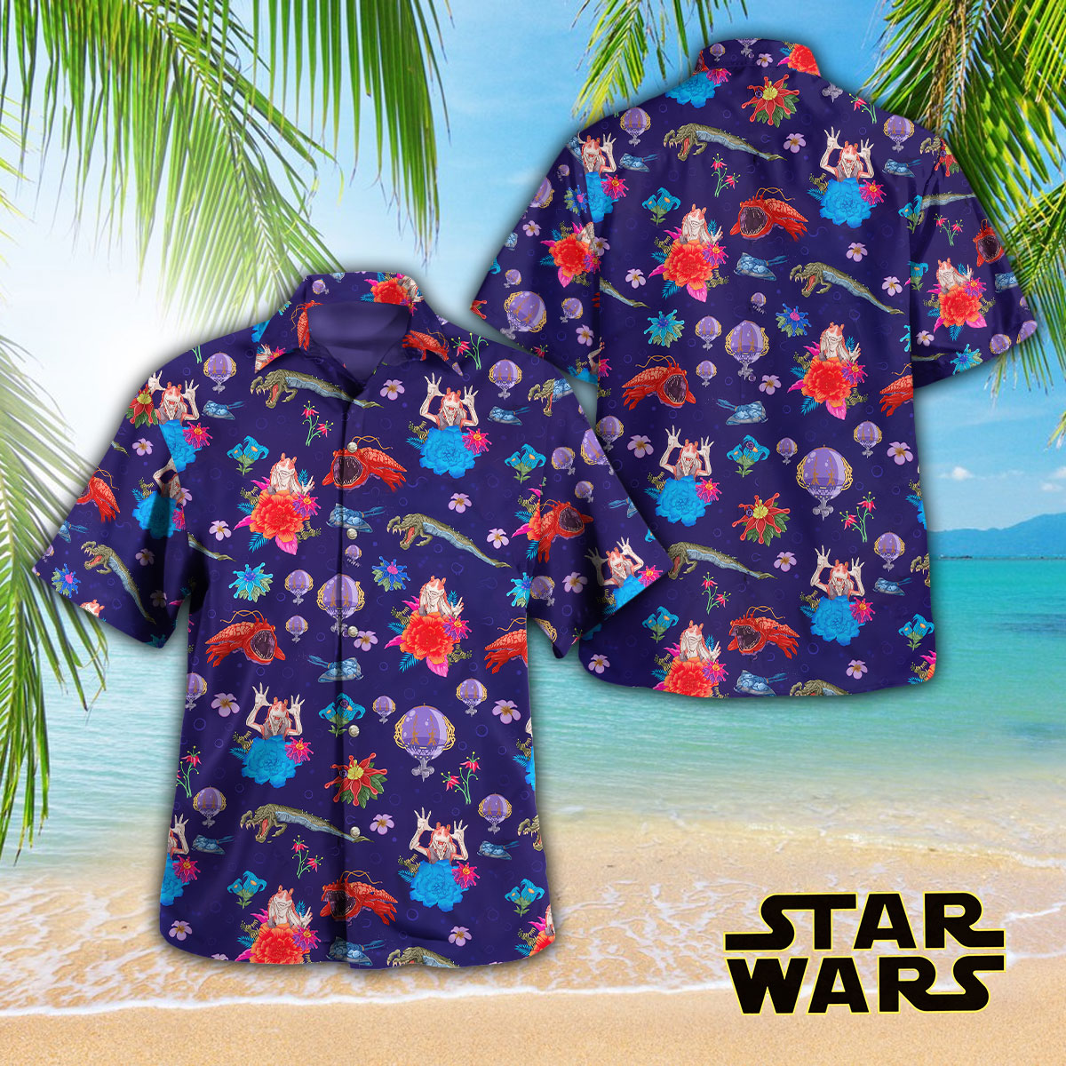 Star Wars Movies Hawaiian Shirt Gifts For Fans