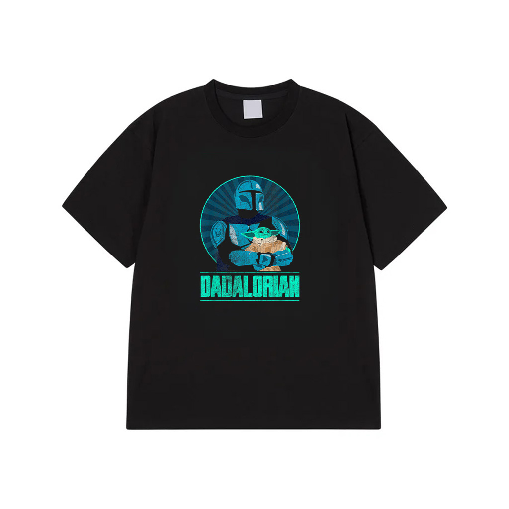 Star Wars The Mandalorian Father's Day Dadalorian Retro T-Shirt