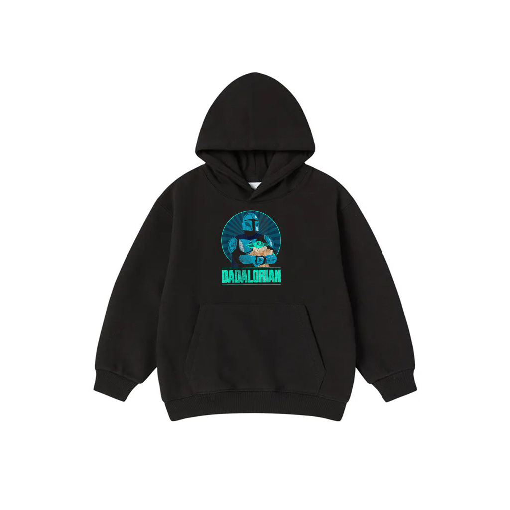 Star Wars The Mandalorian Father's Day Dadalorian Retro Hoodie