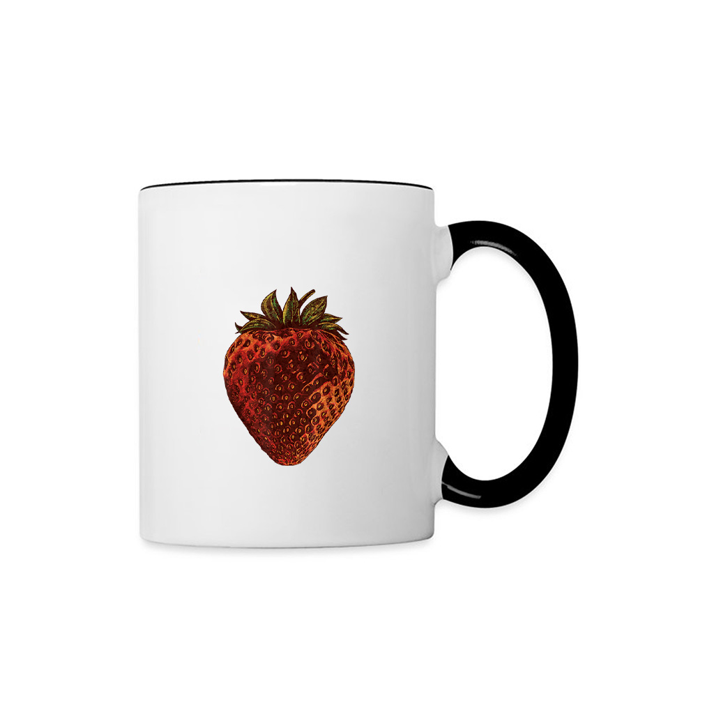 Strawberry Fruit Retro Vintage Graphics Mug