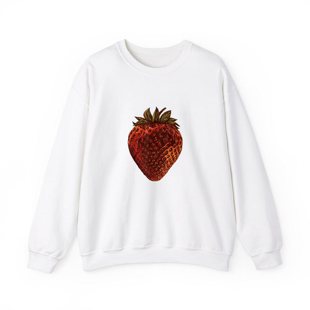 Strawberry Fruit Retro Vintage Graphics Sweatshirts