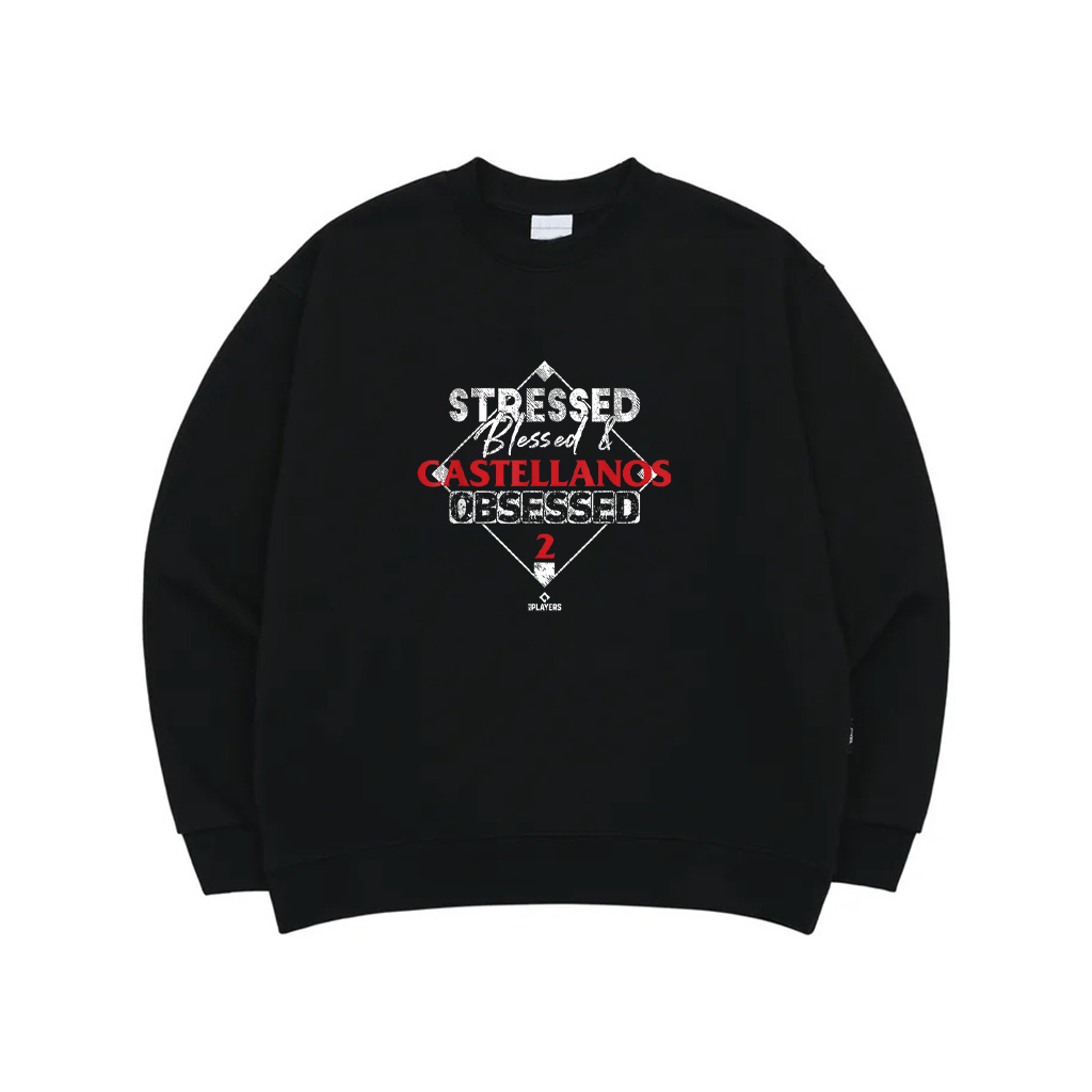 Stressed Blessed And Nick Castellanos Obsessed Sweatshirt