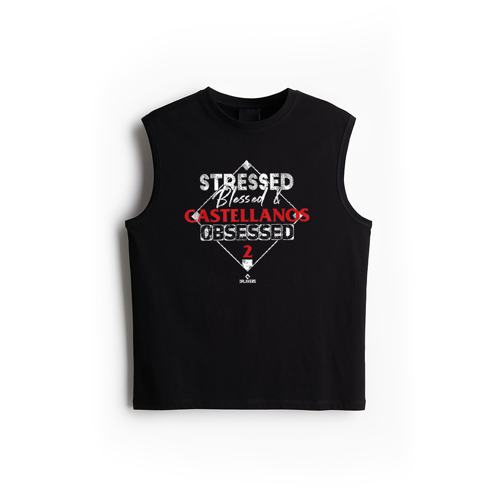 Stressed Blessed And Nick Castellanos Obsessed Tank Top