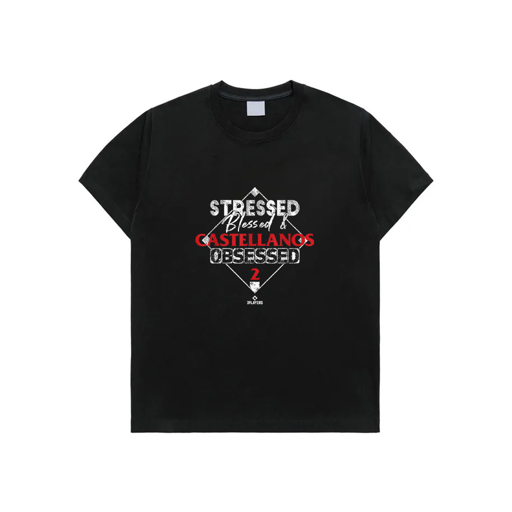 Stressed Blessed And Nick Castellanos Obsessed T-Shirt