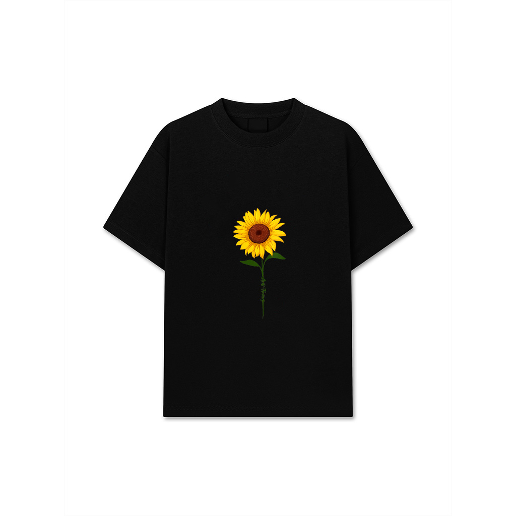Subtle Anti Trump Shirt Sunflower V Neck T-Shirt