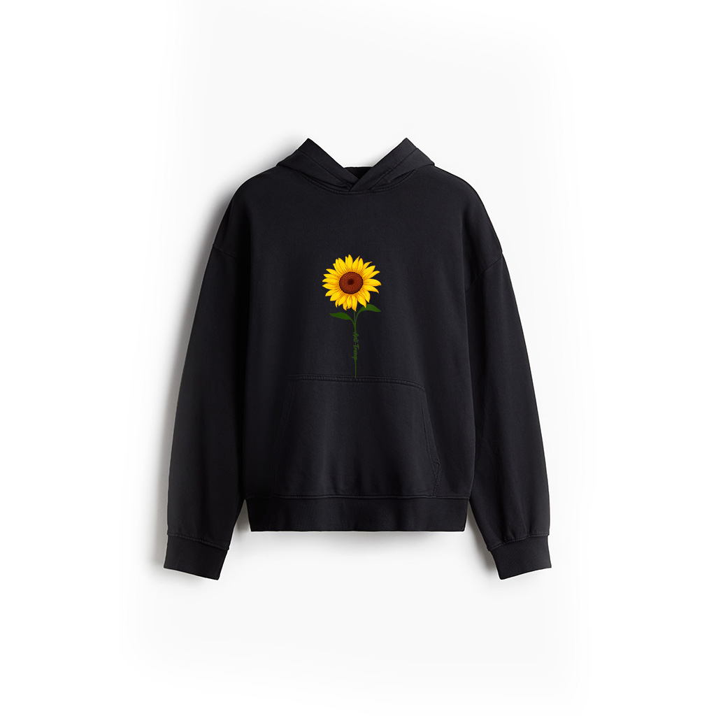 Subtle Anti Trump Shirt Sunflower V Neck Hoodie