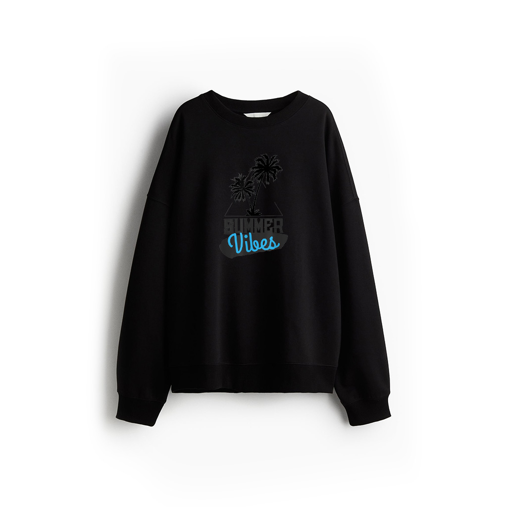 Summer Vibes Palm Trees Sweatshirt