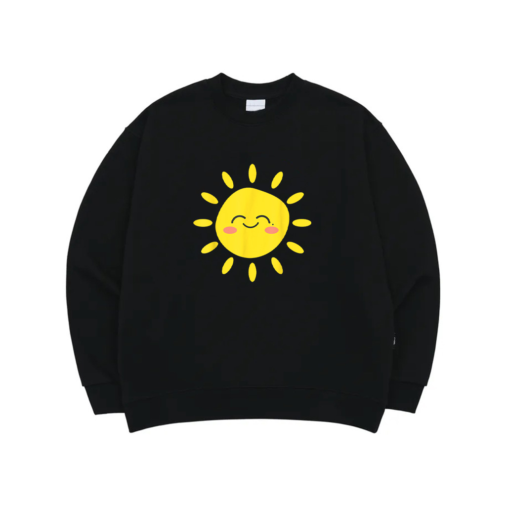 Sun Smiling Sunshine Cute Lovely Summer Love Vacation Sweatshirt