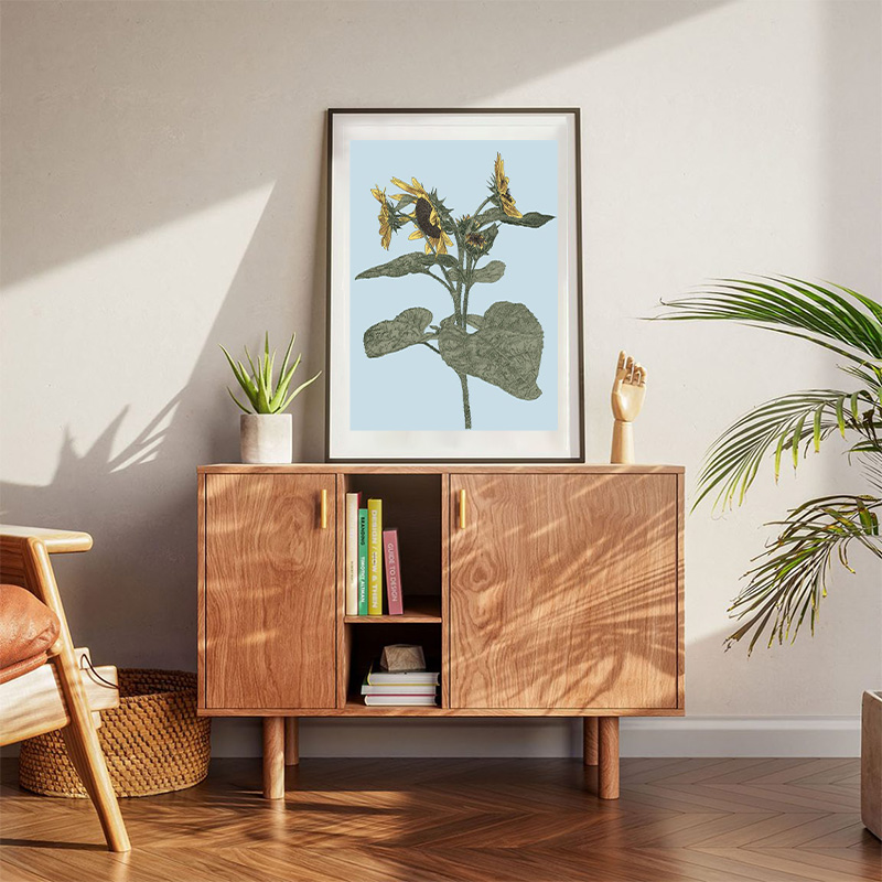 Sunflower Variety Poster