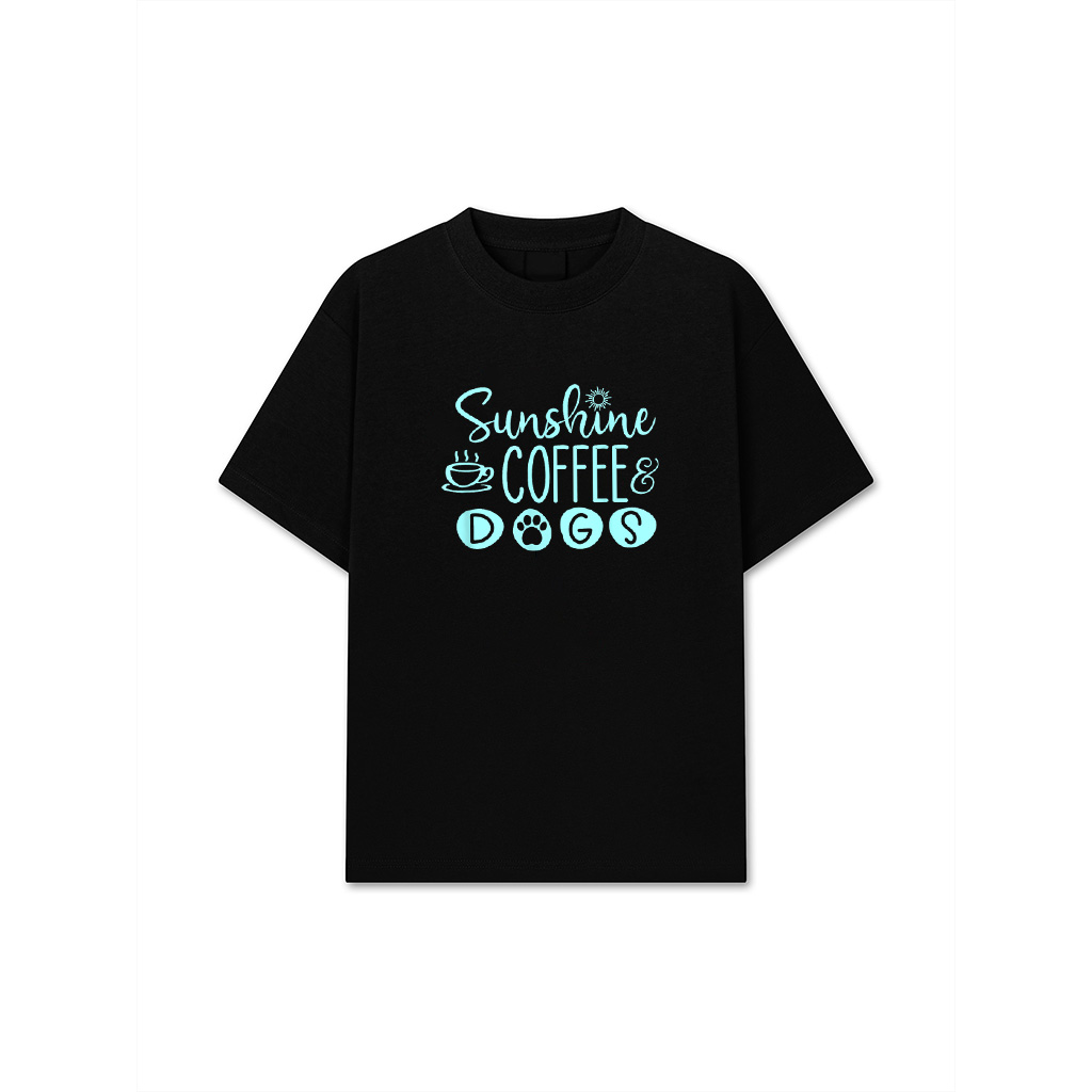 Sunshine Coffee  Dogs Cute For Dog Lovers T-Shirt