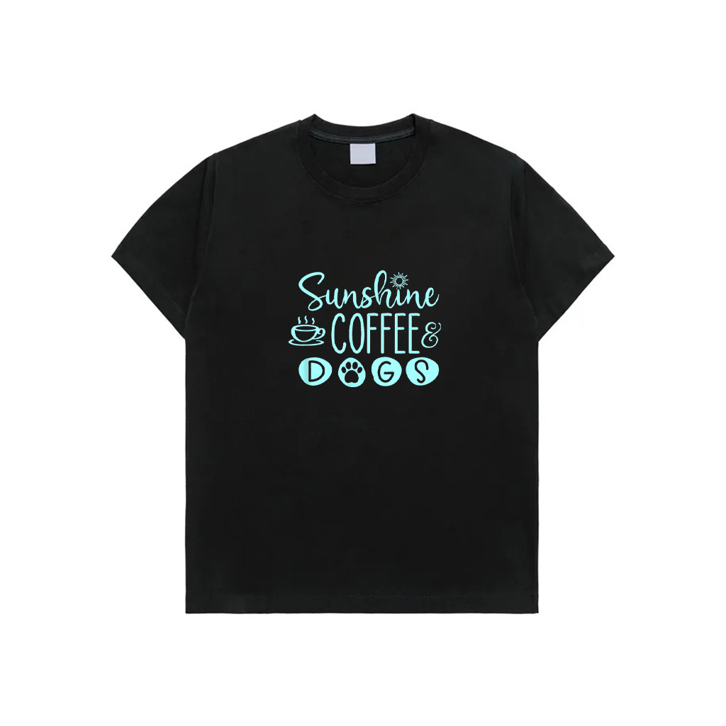 Sunshine Coffee  Dogs Cute For Dog Lovers T-Shirt