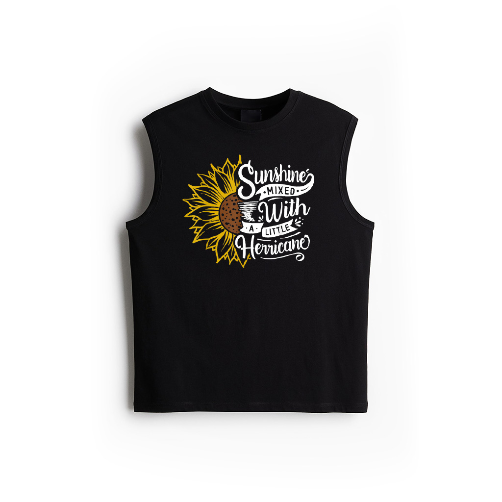 Sunshine Mixed With A Little Hurricane Tank Top