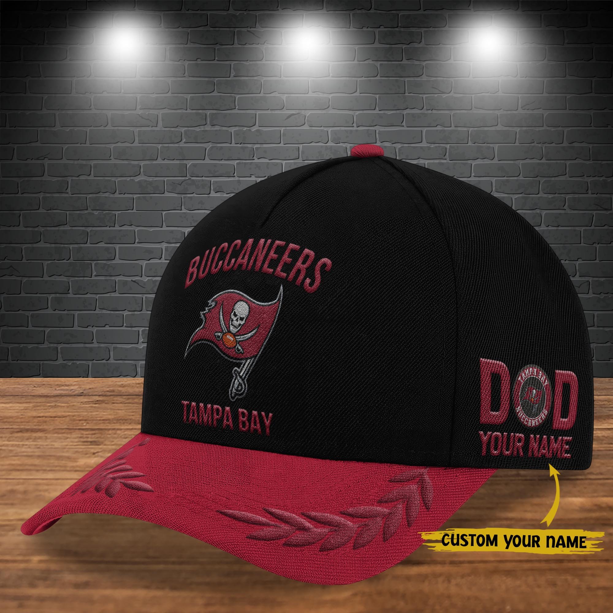Tampa Bay Buccaneers Cap New 2025 Version Custom Your Name, Sport Team Cap, Sport Gift For Fans, Fathers Day Gifts
