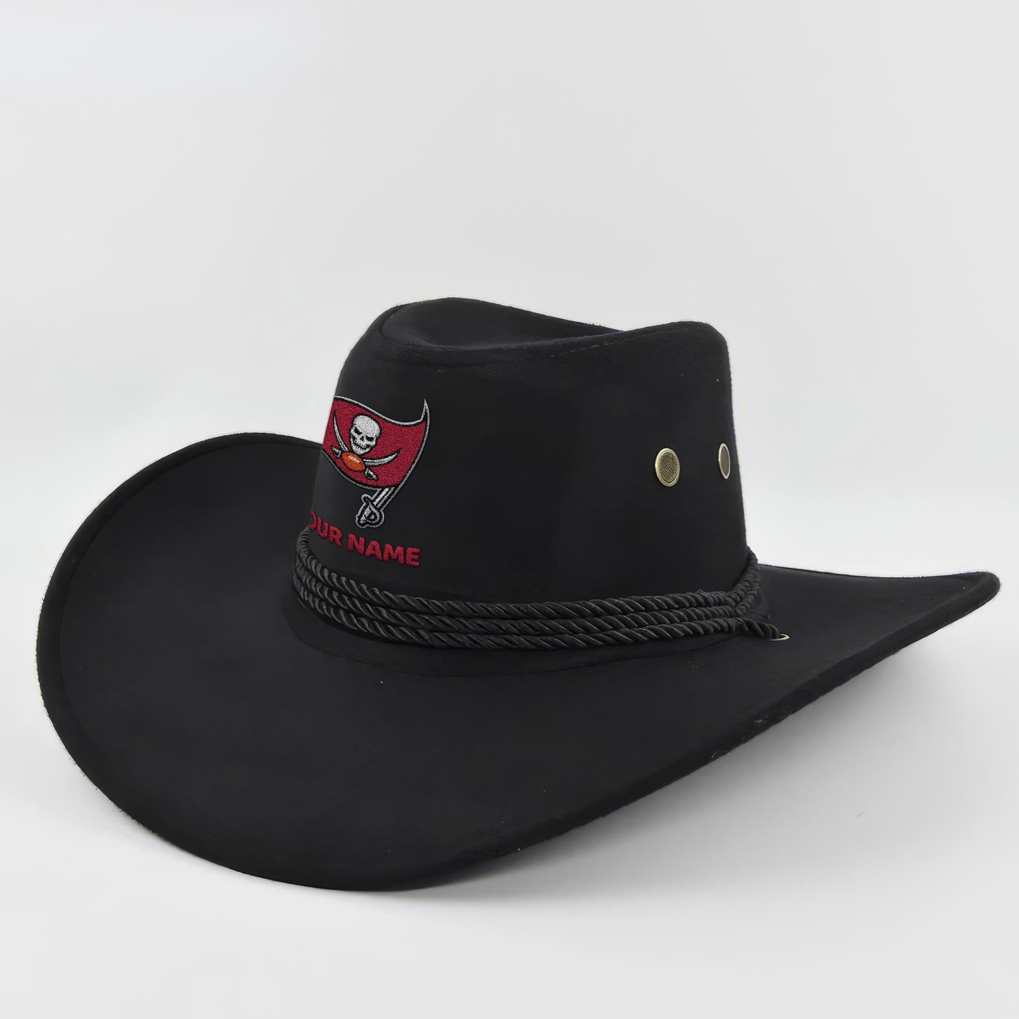 Tampa Bay Buccaneers Cowboy Hat Custom Your Name, Gifts For Fan