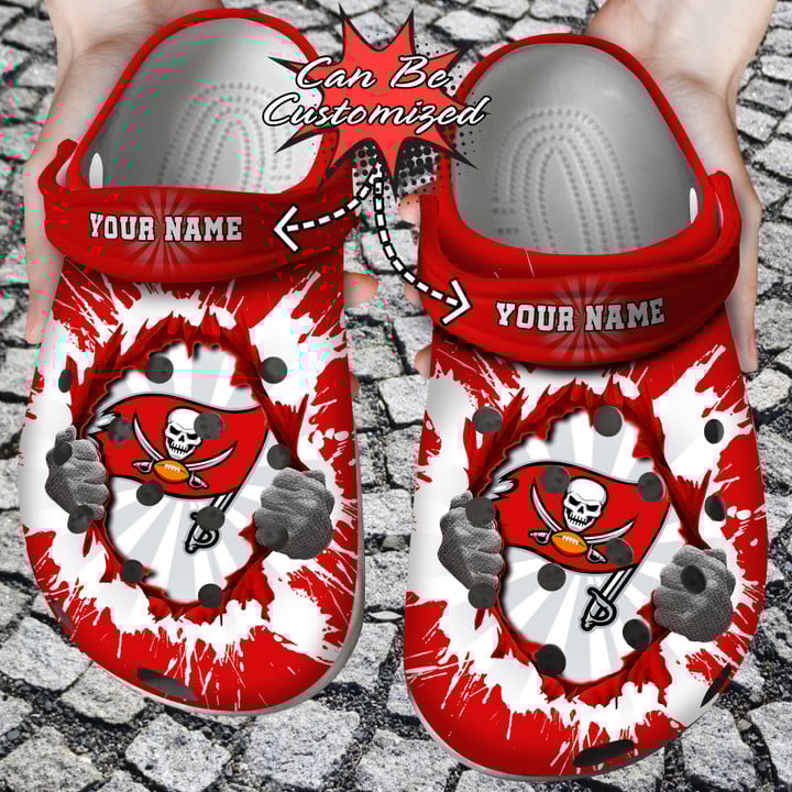 Tampa Bay Buccaneers Personalized Limited Clog BG224