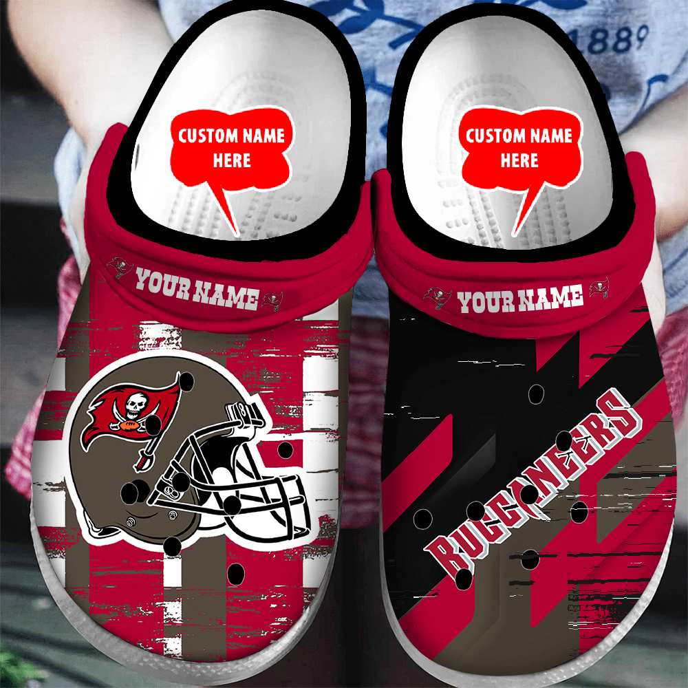 Tampa Bay Buccaneers Personalized Limited Clog BGCR429