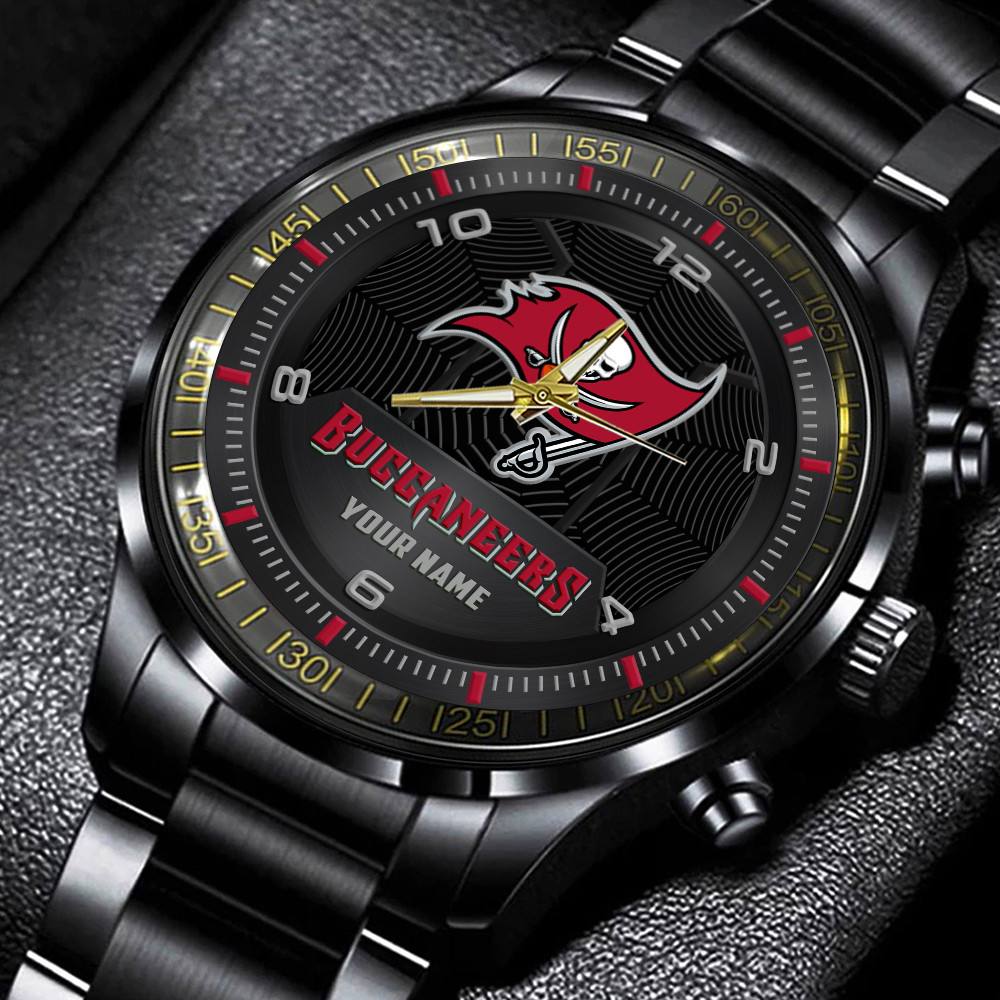 Tampa Bay Buccaneers Stainless Steel Watch