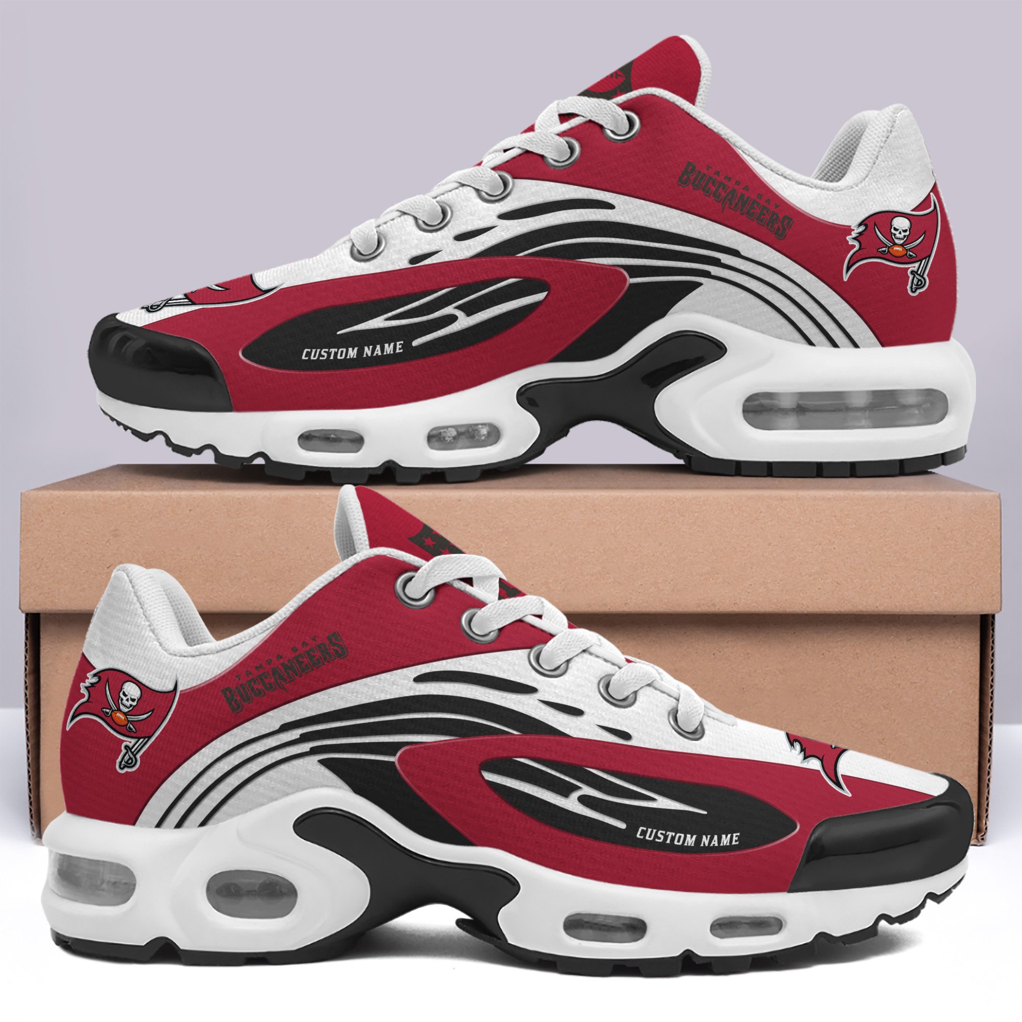 Tampa Bay Buccaneers TN Shoes 2025 Version Custom Your Name, Football Team Shoes, Football Lover Gifts