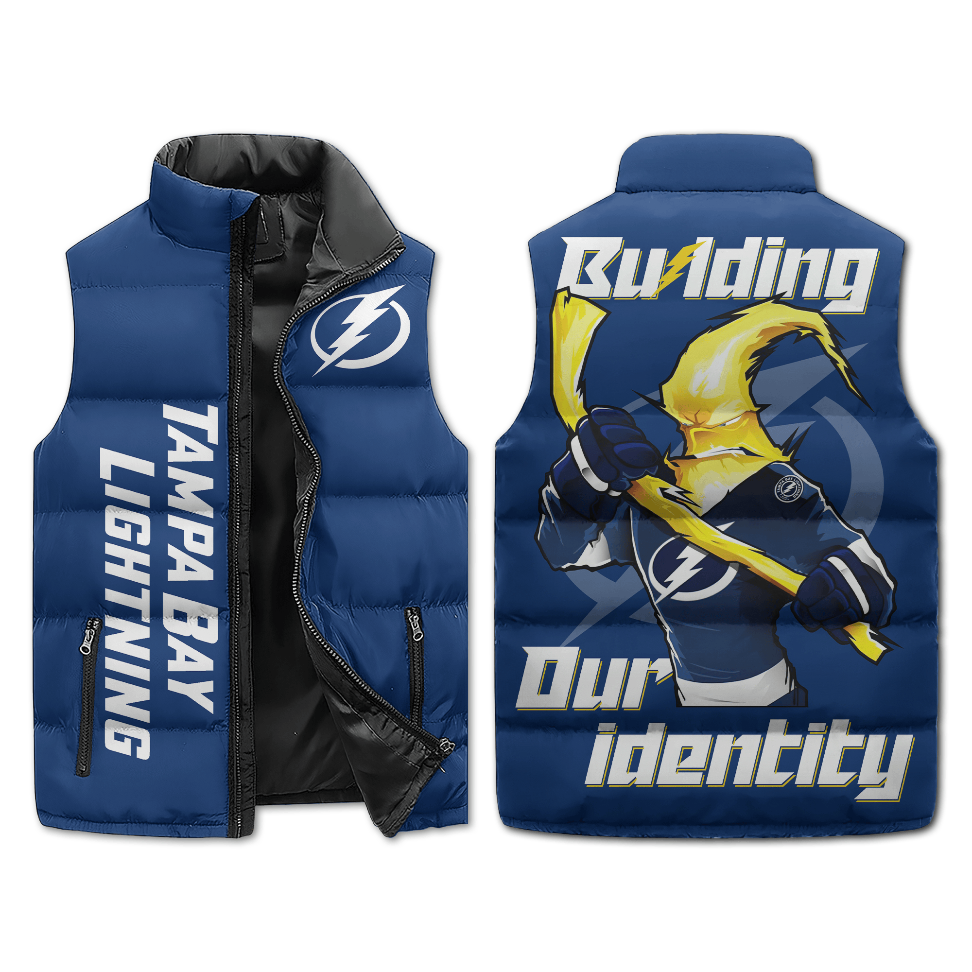Tampa Bay Lightning NHL Sleeveless Puffer Jacket