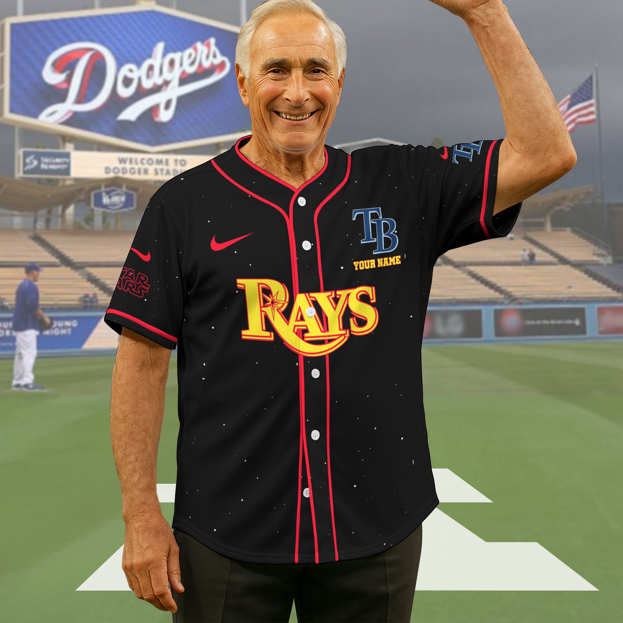 Tampa Bay Rays Baseball Shirt X Star War , Baseball Jersey Editions Limited 2025 Custom Name, Sport Gifts