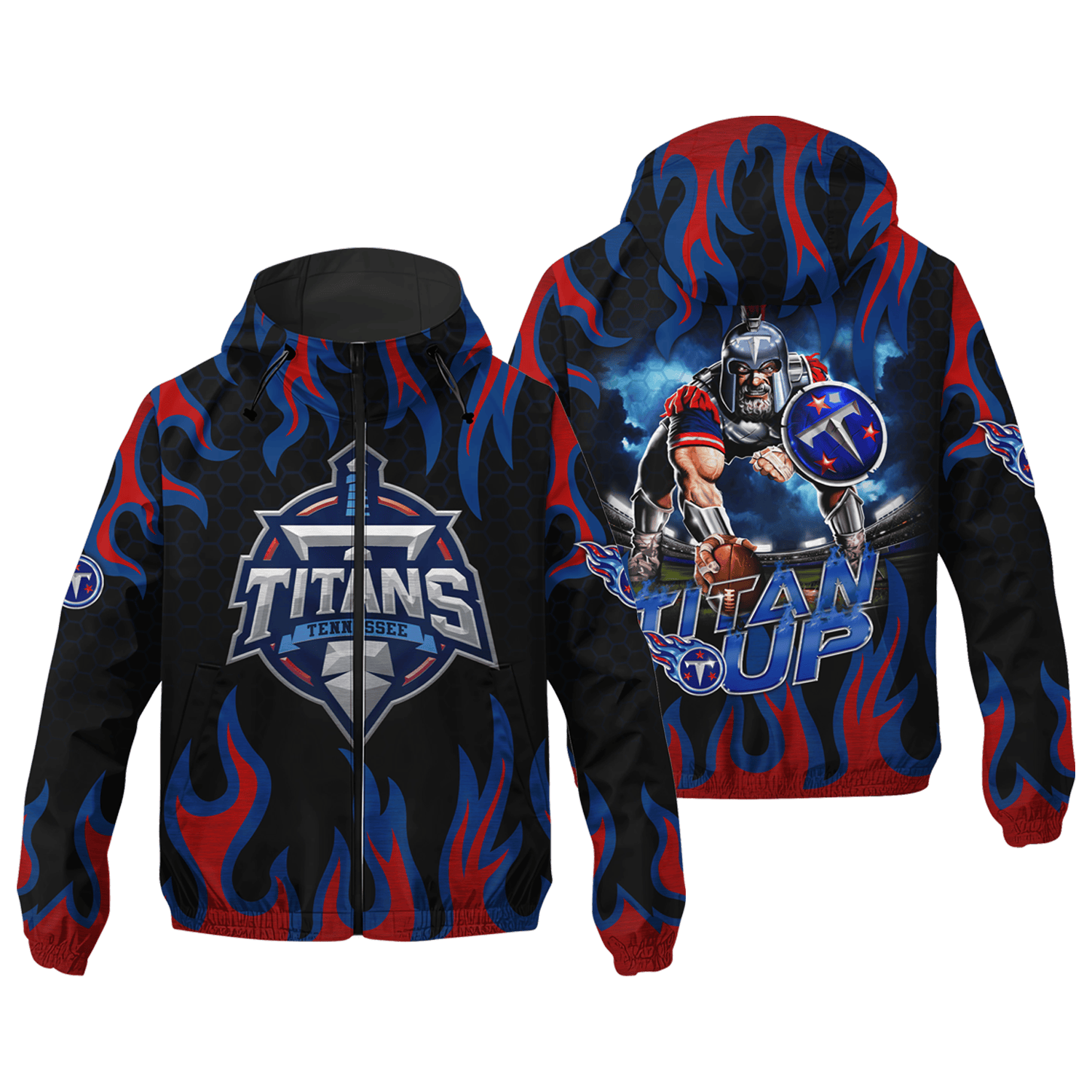 TEN Mascot Titan Up Champions Windbreaker Jacket